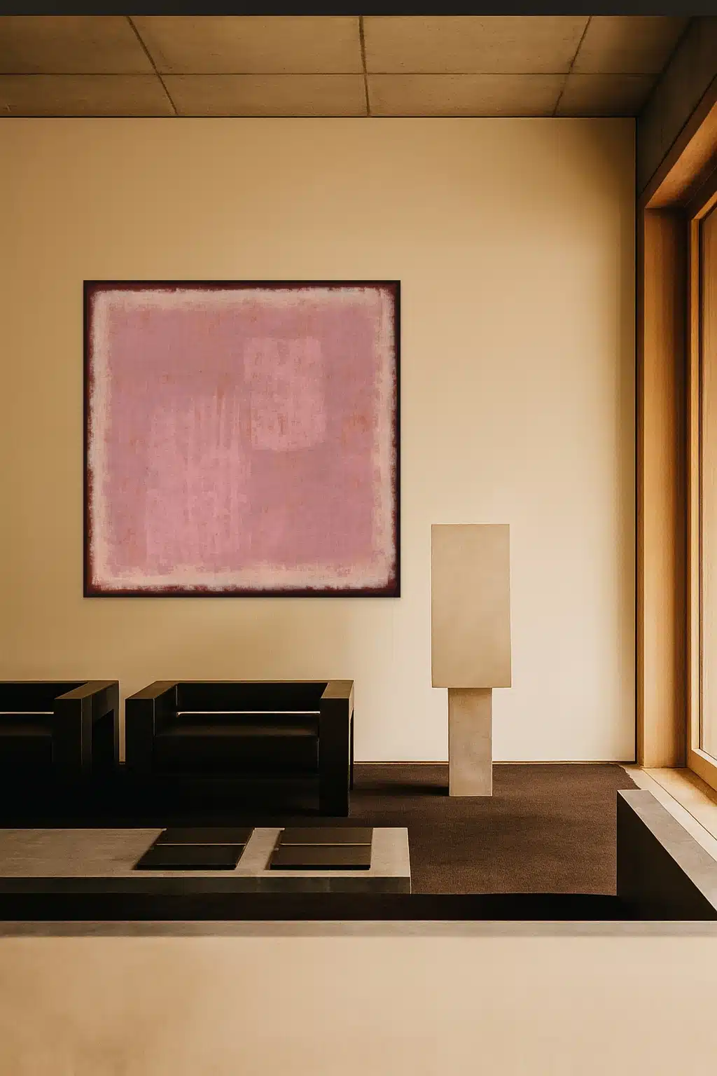 ⁦Huge Pink Canvas⁩ – תמונה ⁦4⁩